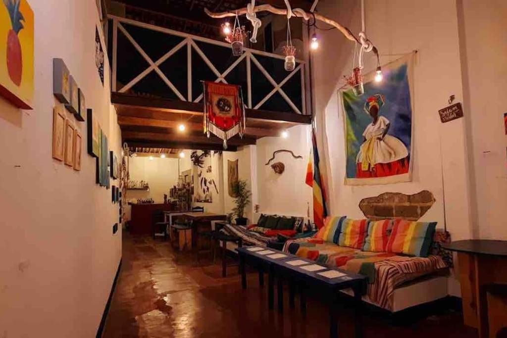 Casa Da Pracinha Apartment Velha Boipeba ภายนอก รูปภาพ